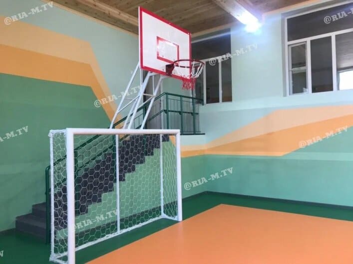 Как теперь выглядит спортзал в школе Мелитополя, фото 6